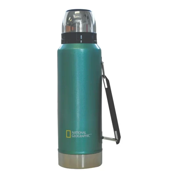 Termo Metalico National Geographic 1200Ml Color Verde - Imagen 4